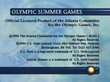 Olympic Summer Games (US) screen shot title